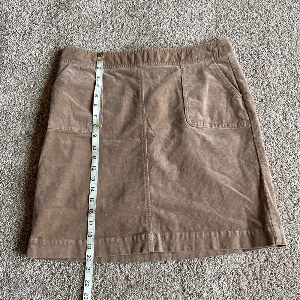 Talbots Courderoy Skirt 14P